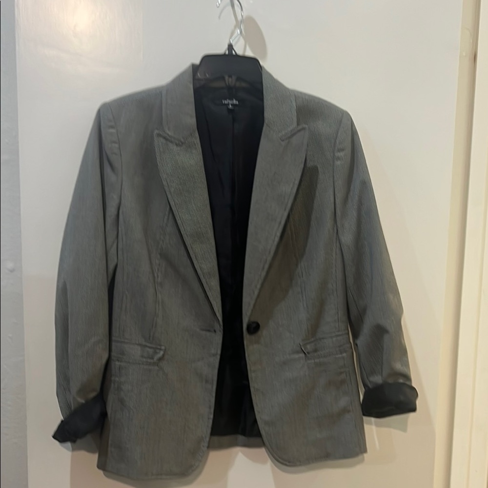 Rafaella Gray Modern Tailored Sport Blazer